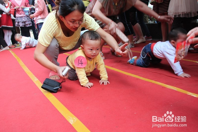 锻炼宝宝爬行健身操