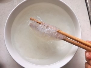 养生食补扇贝菠菜拌粉丝的做法