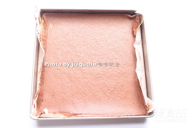 可可蓝莓果酱千层蛋糕