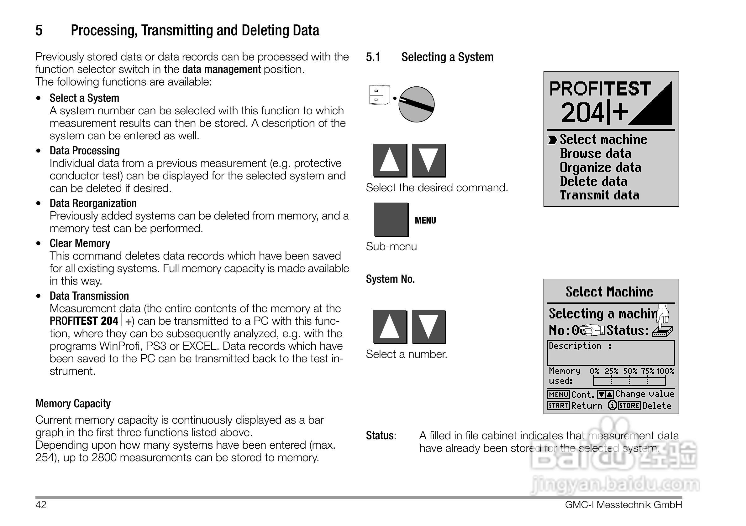 PROFITEST 204安规测试仪使用说明书:[5]