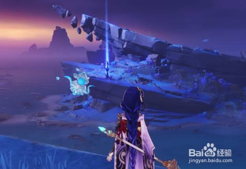 原神前往清籁岛拍摄画片位置