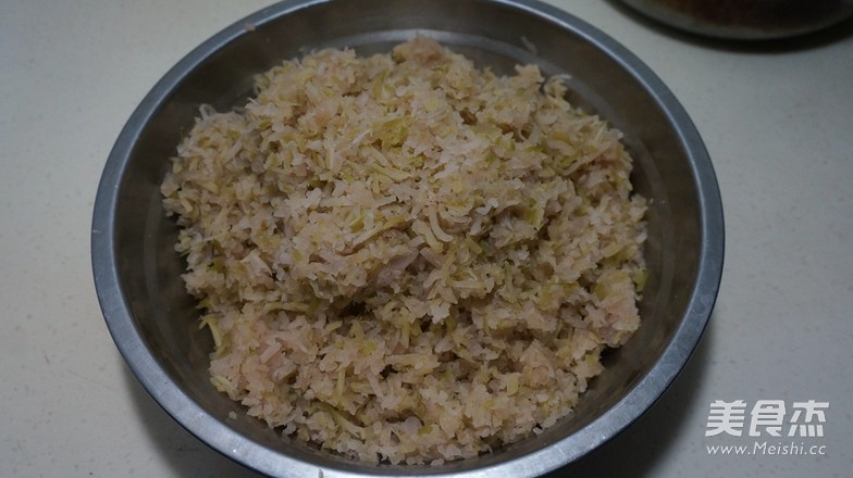 猪肉萝卜丝包子