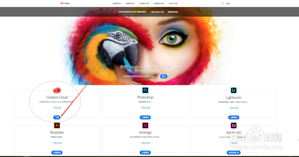 安装最新的Adobe系统软件：PS、AI等