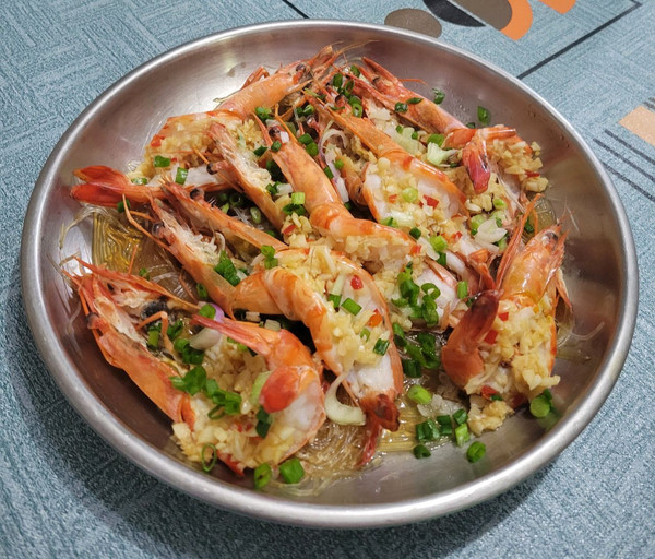 蒜蓉粉丝蒸大海虾