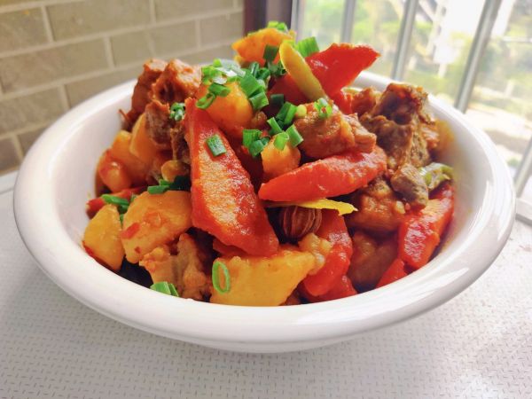 川式红烧土豆排骨详细步骤