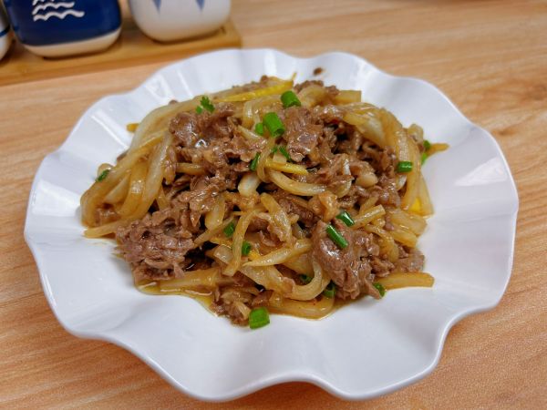 炒牛肉就是这么嫩