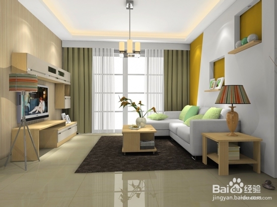 30平米白色小户型空间装修效果图