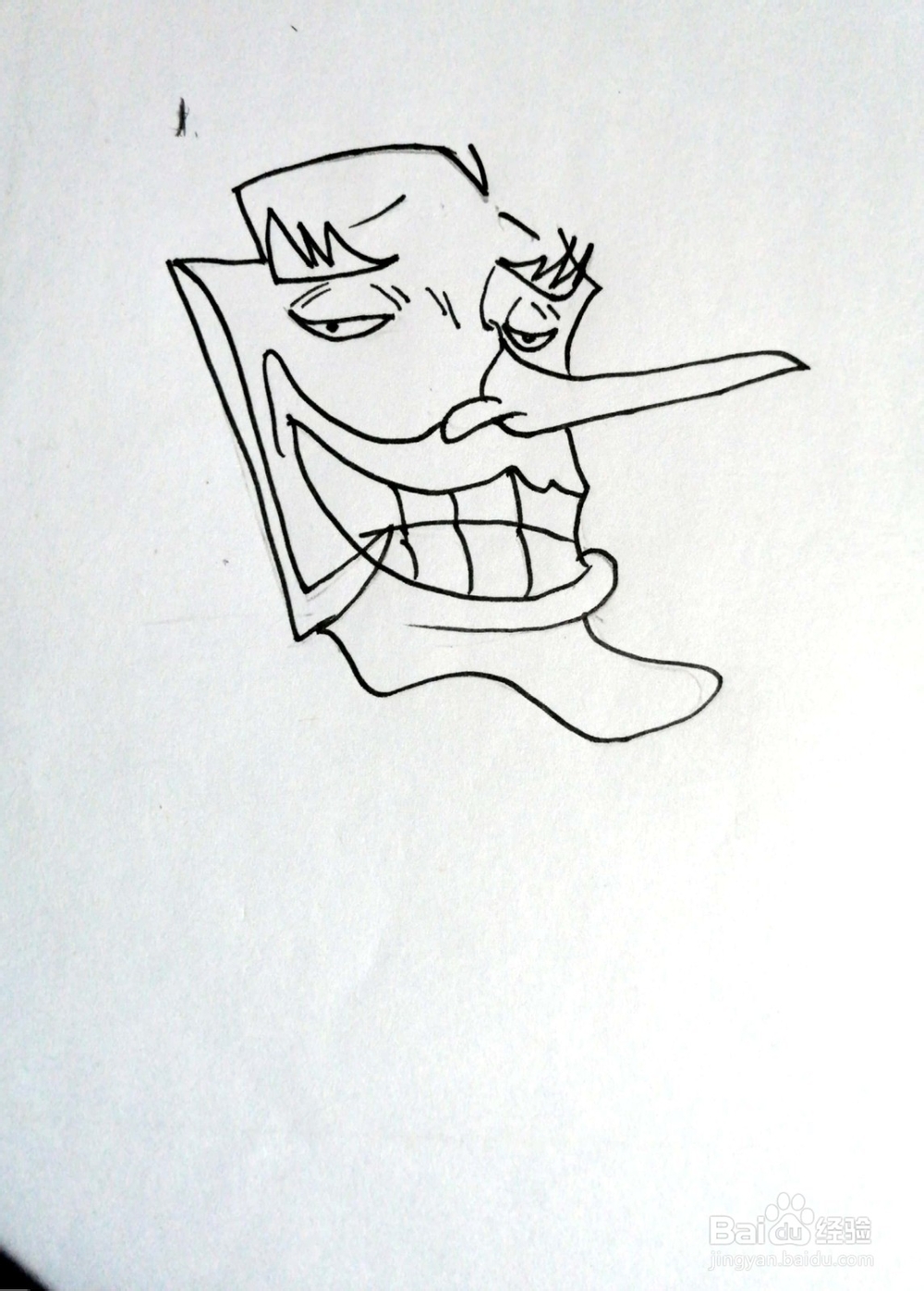 《航海王》系列之福克西简笔画