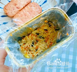 午餐肉饭团的做法