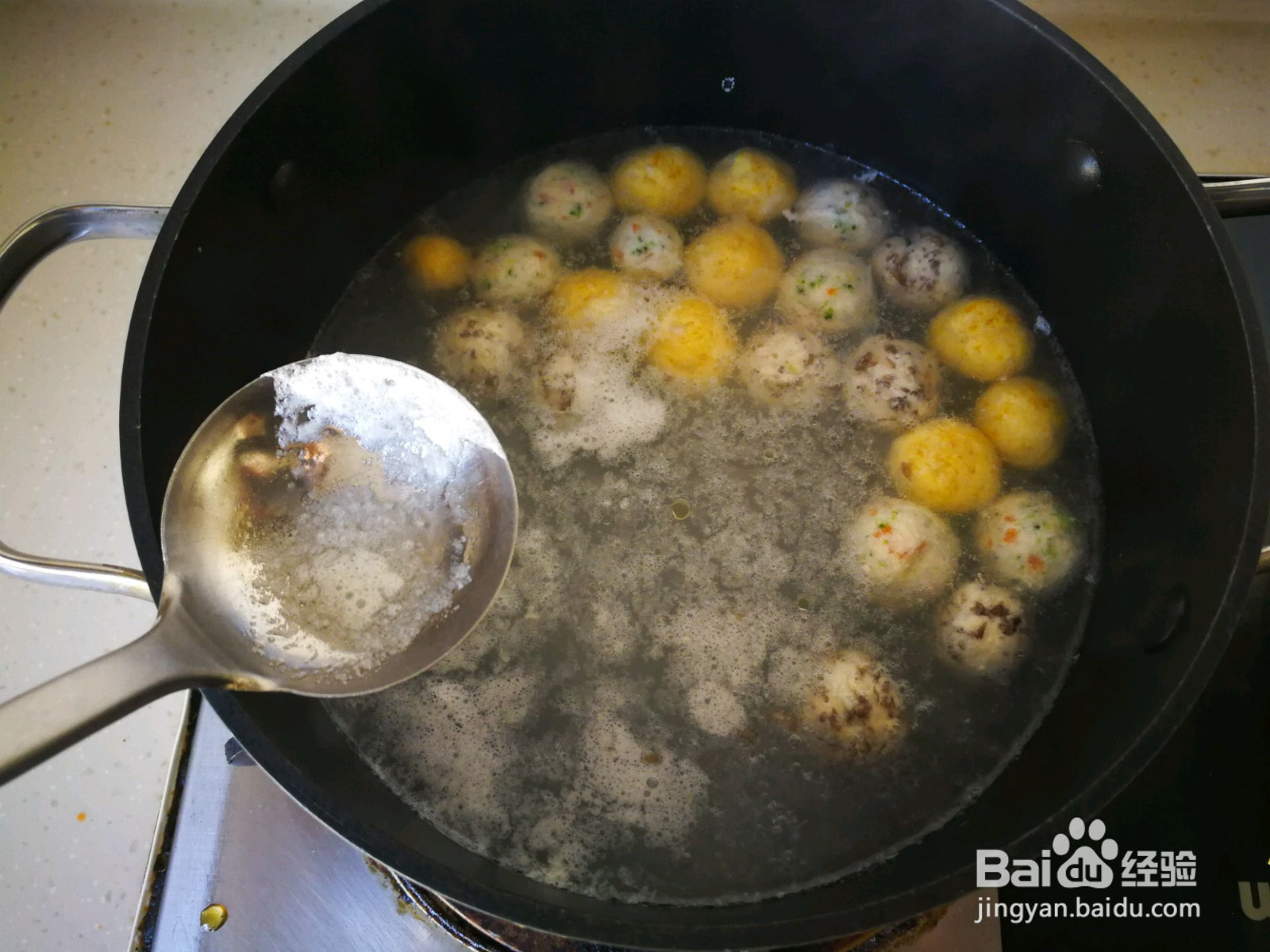 时蔬鸡肉丸子的做法