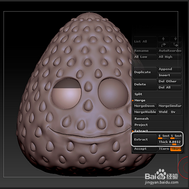 如何使用ZBrush雕刻眼睛和眼皮