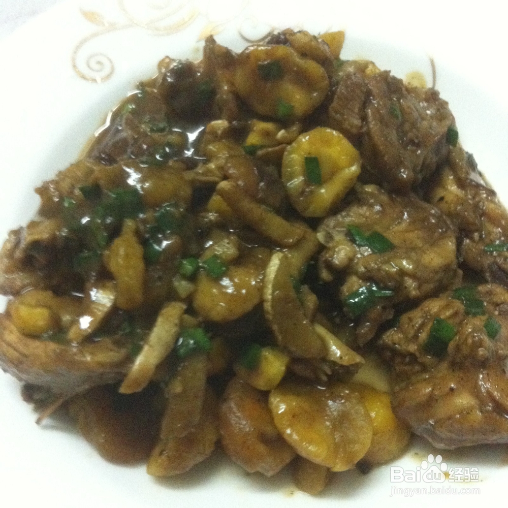 两个人的小日子：[15]美味的板栗烧鸡