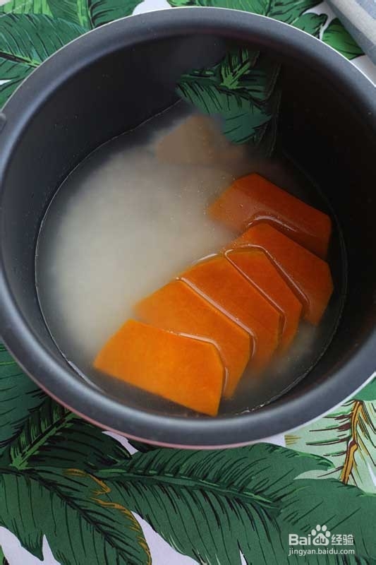 腊肉南瓜焖饭做法