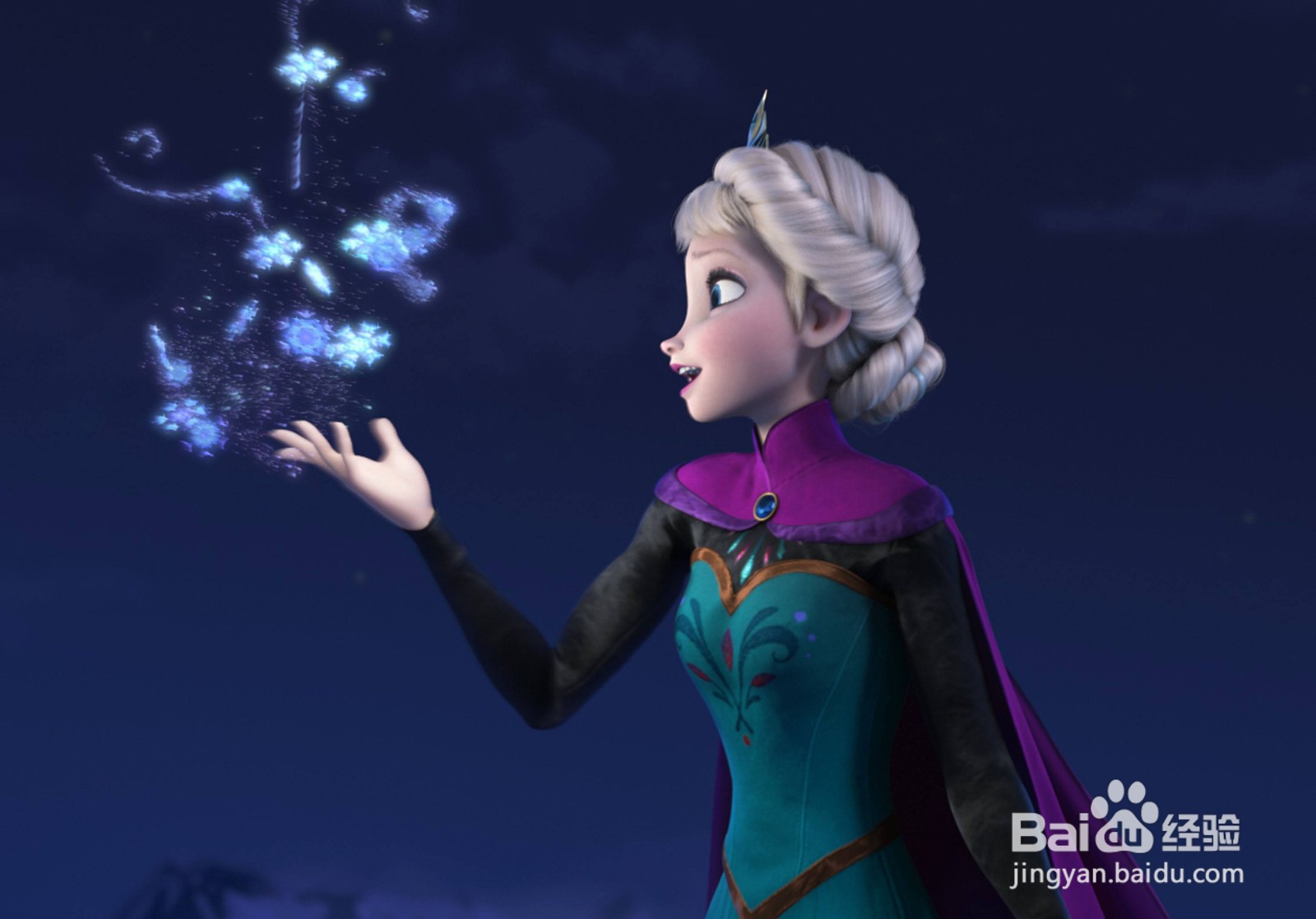 PS设计案例：艾莎与安娜