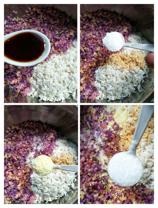 花米干贝小粽子