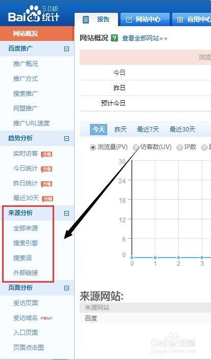 帐户优化一：[5]百度竞价帐户查看来源明细