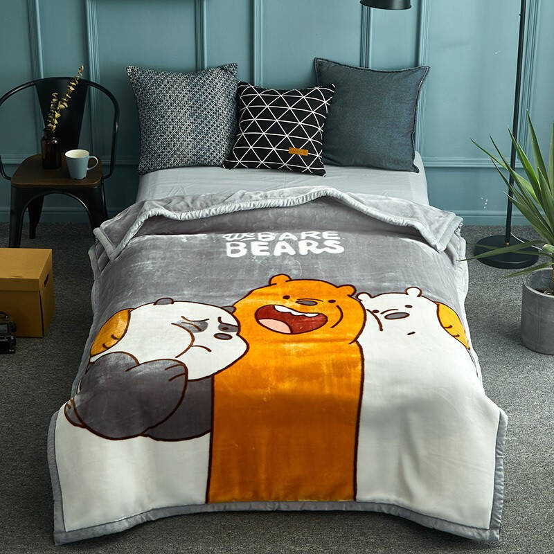 柔和贴身锁温保暖的毛毯好物榜