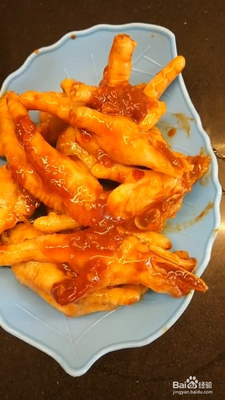 怎样在家正确自制辣白菜酱拌鸡爪