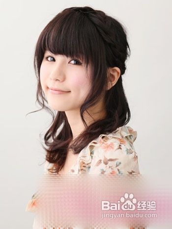 卷发小改造玩美编发变身甜美公主