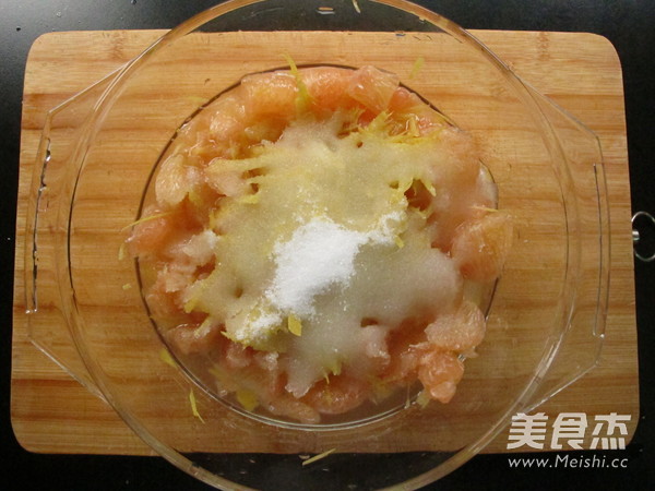 清甜润肺的蜂蜜柚子茶