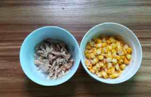 奶油玉米鸡茸浓汤的做法步骤