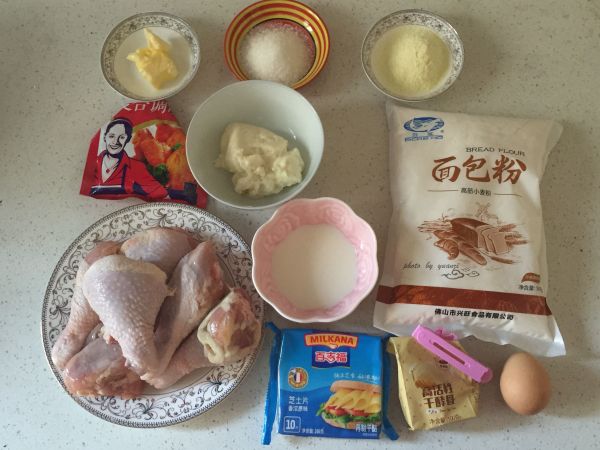 奥尔良芝士鸡腿堡