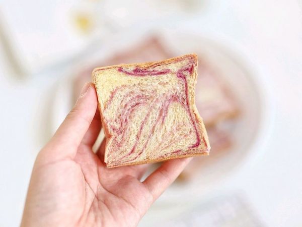 紫薯大理石纹吐司