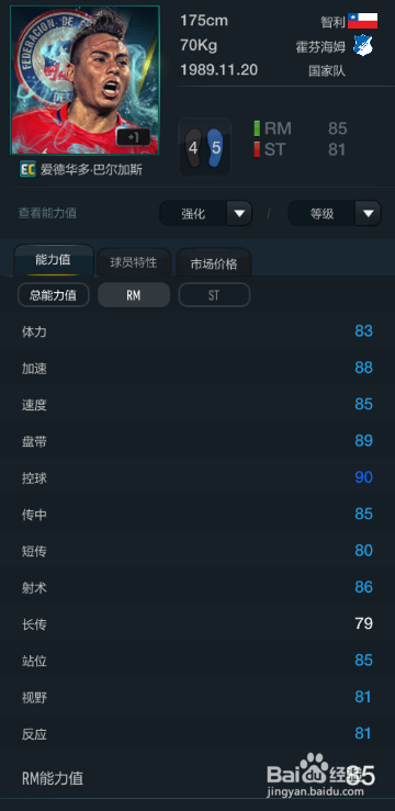 FIFA OL3霍芬海姆俱乐部球员推荐(下篇)