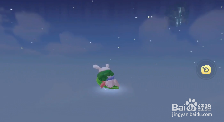 摩尔庄园手游小镇夜景BUG如何去银河遨游