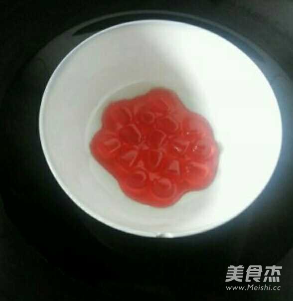 彩虹布丁的做法