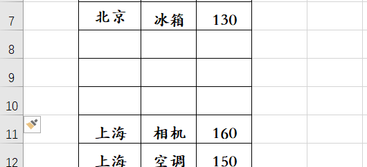 Excel表格中如何添加行和列