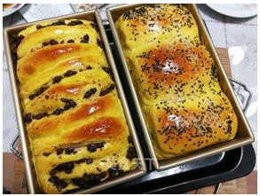 自制南瓜蜜豆吐司,步骤超详细