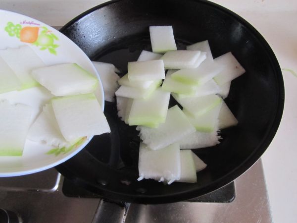 冬瓜白玉菇肉片