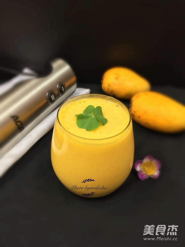 芒果奶昔的做法