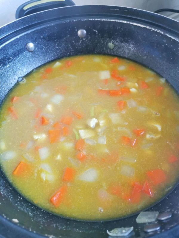 美味咖喱鸡块饭