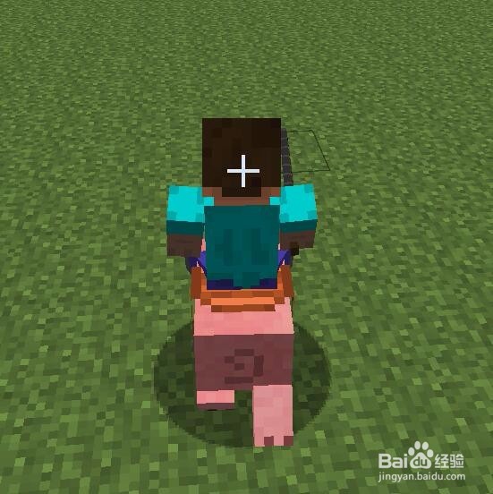 我的世界如何把猪当坐骑