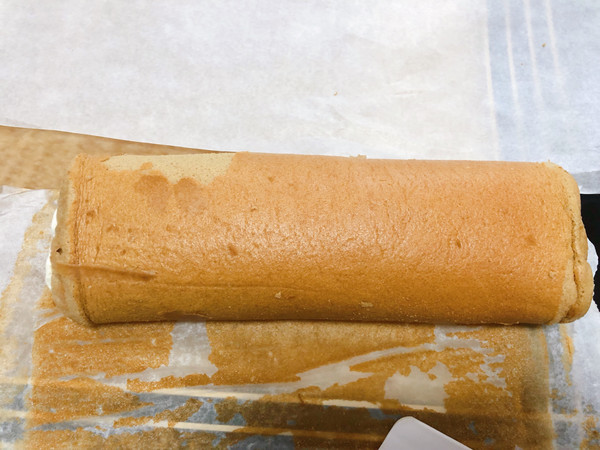 圣诞树桩创意蛋糕卷