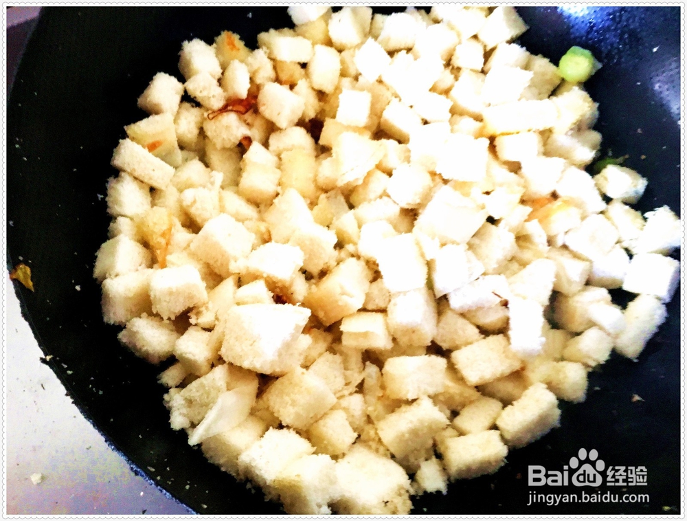 简单营养的鸡蛋炒馒头做法