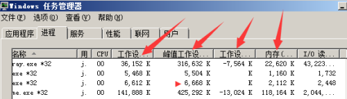 win7电脑任务管理器如何添加列