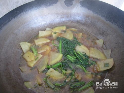 柳蒿芽土豆汤