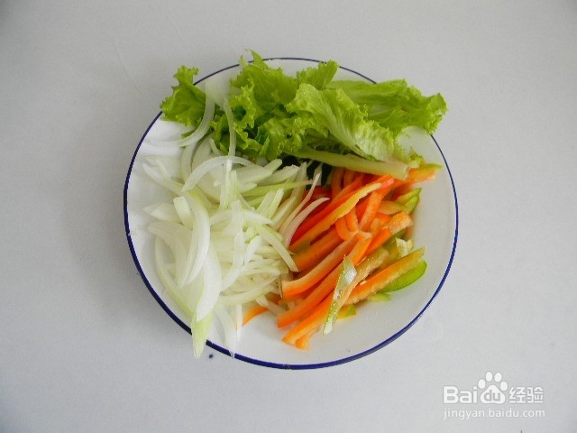 健康美味——薄饼鸭肉卷