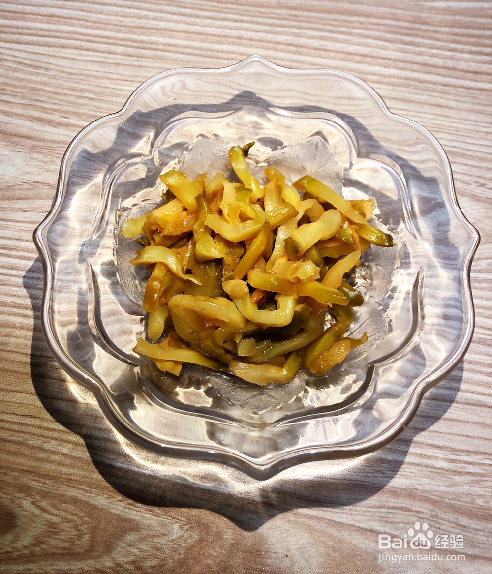 新手适合做的榨菜炒肉