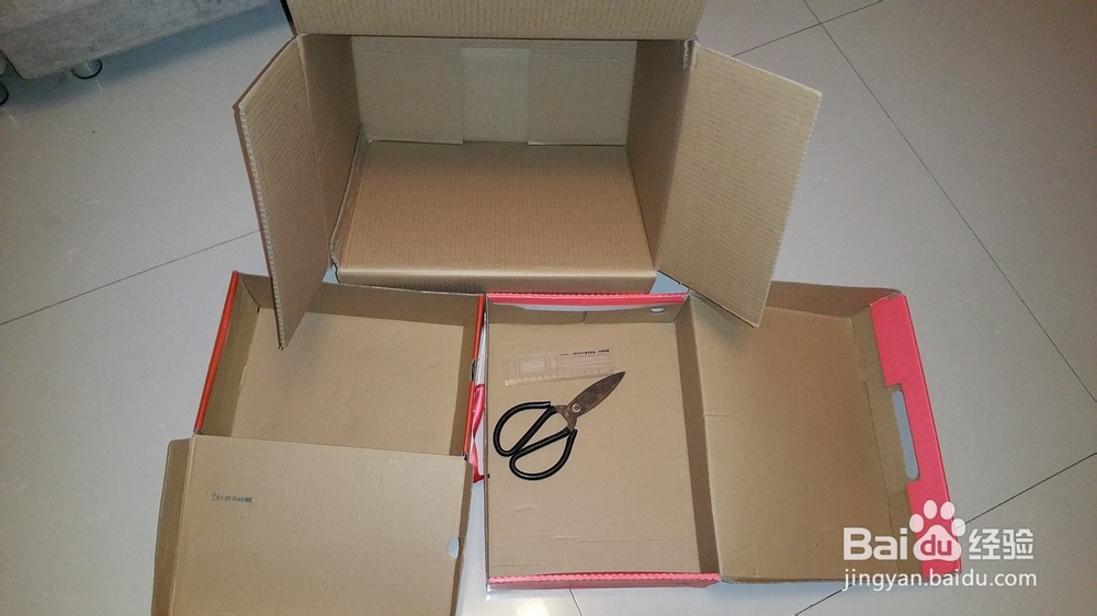 鞋盒巧变内衣收纳盒