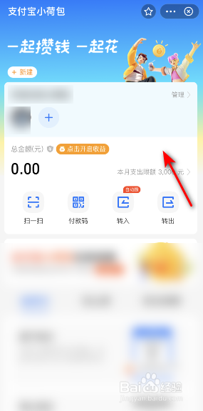 支付宝小荷包在哪