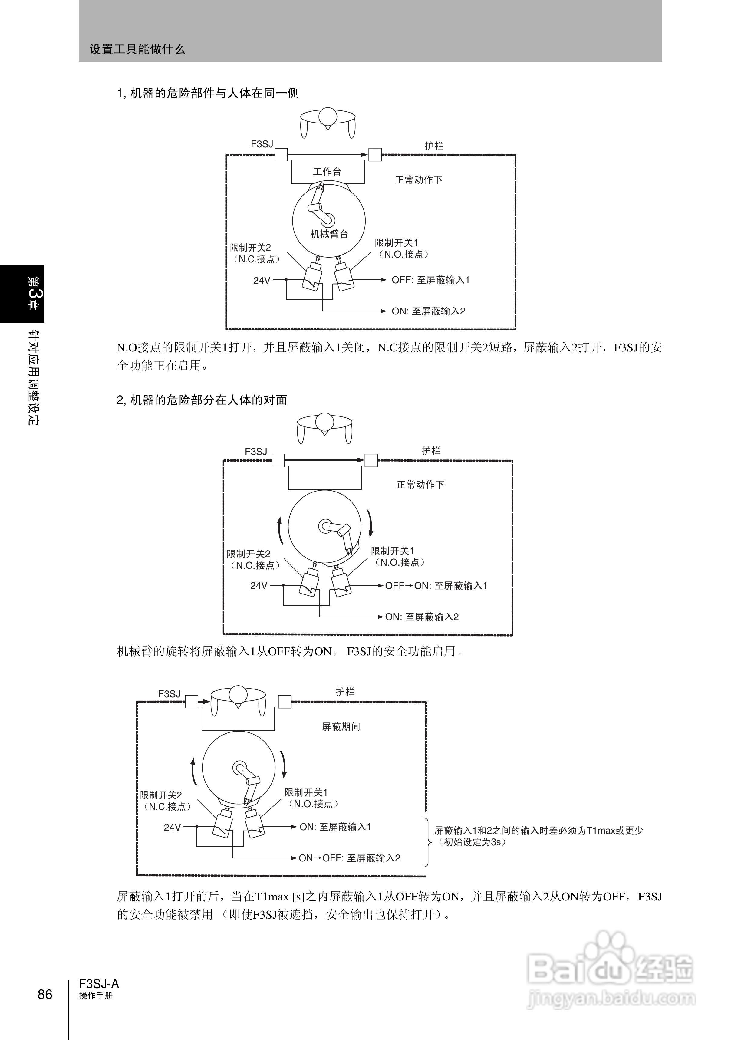 欧姆龙 F3SJ-A P系列安全光幕操作手册:[11]