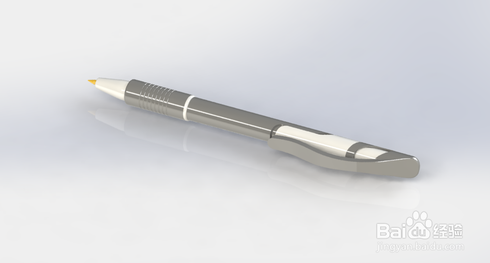 SolidWorks如何画圆珠笔