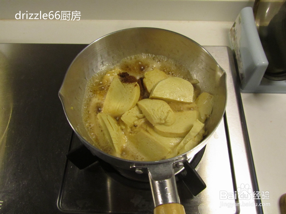 鸡蛋老烧素鸡——粗犷外表柔软的心