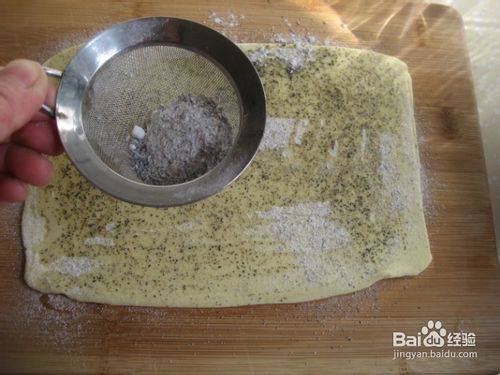 芝麻糖酥皮饼干棒