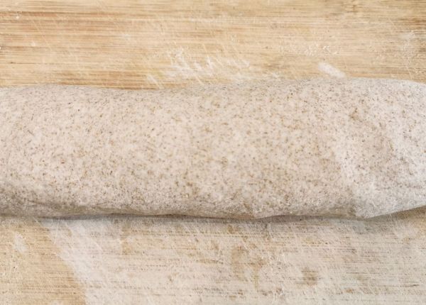 烤黑麦发面饼夹奥尔良鸡腿