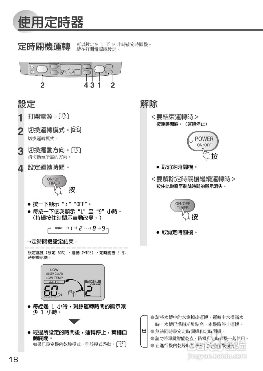 三菱MJ-E80DX-H除湿机说明书:[2]